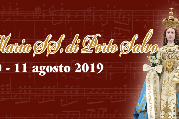 Festeggiamenti Maria SS. di Porto Salvo 2019